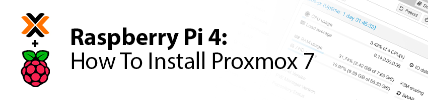 Raspberry Pi: Installing Proxmox VE 7 on the Pi 4