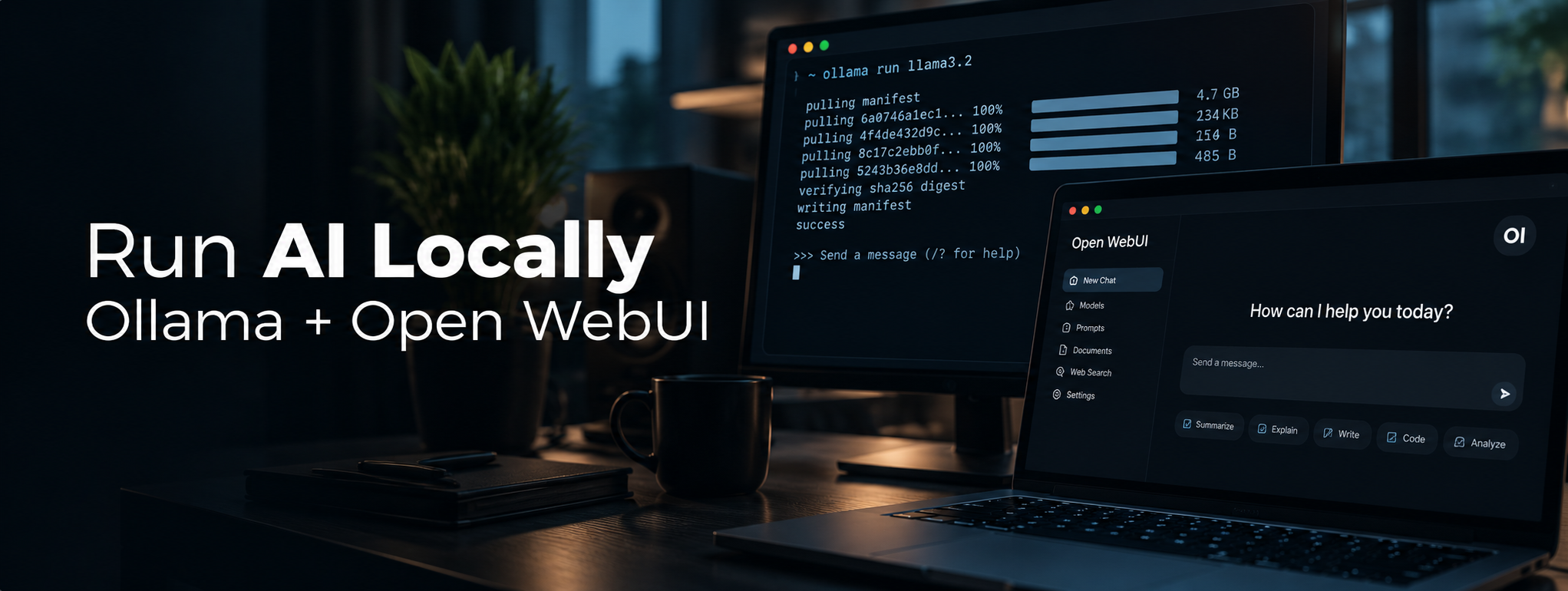 How to Run AI Locally with Ollama and Open WebUI: A Private ChatGPT Alternative for Developers